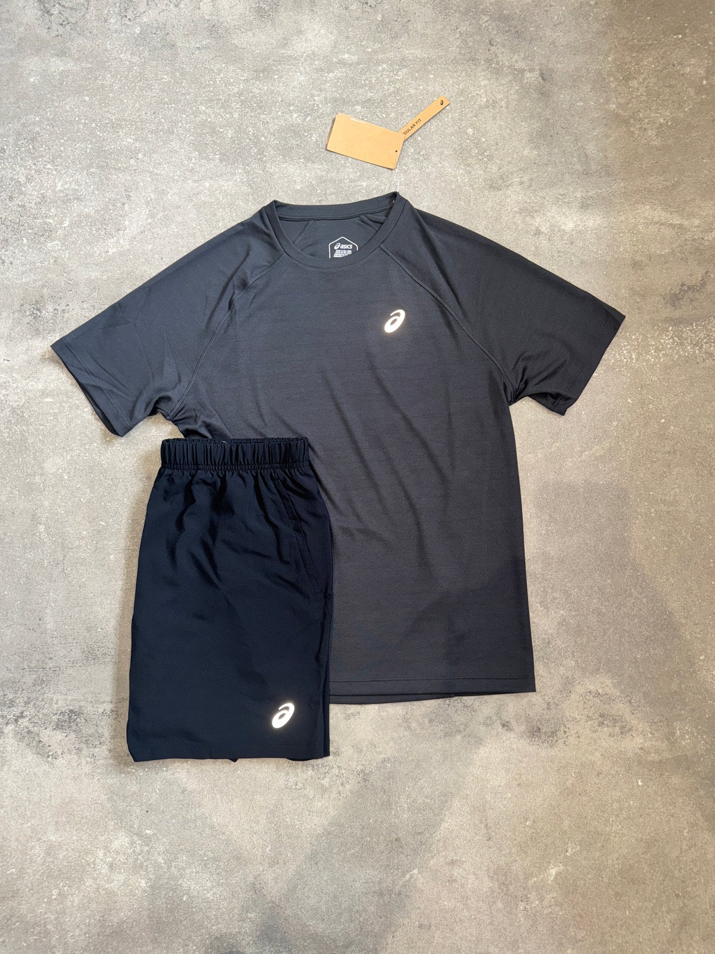 Asics Seamless Set Grey/Black