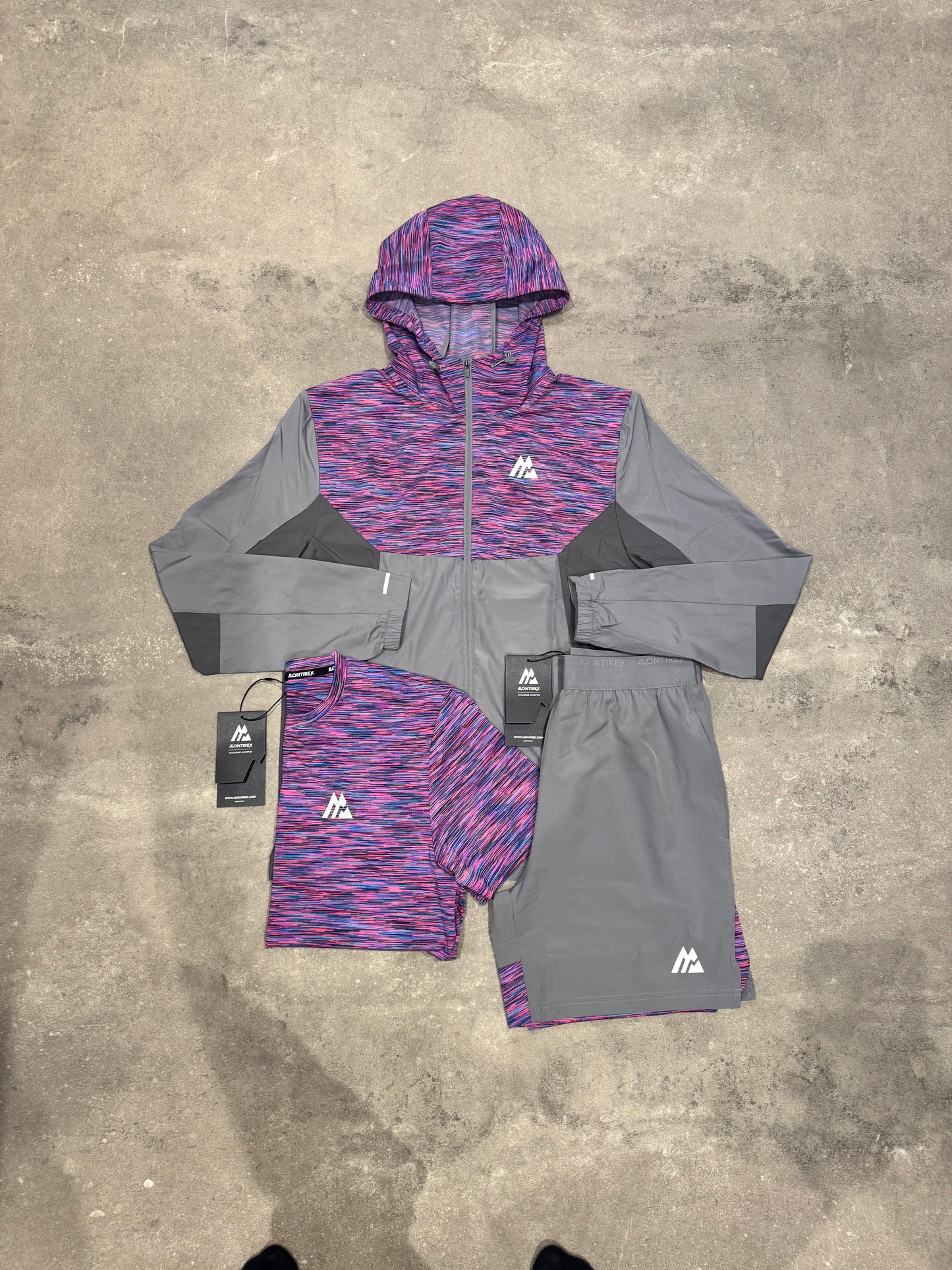 Montirex trail jacket trio set