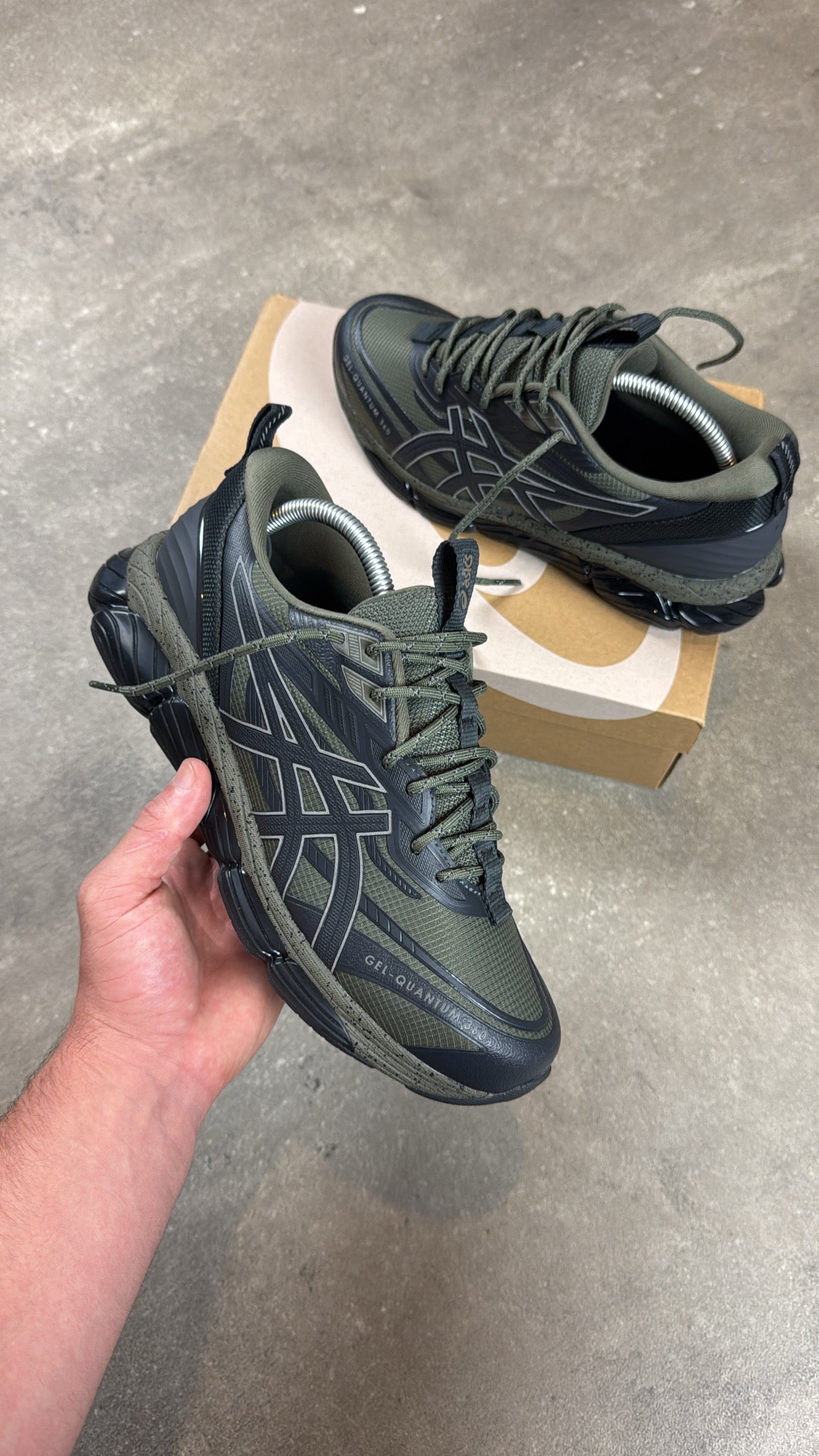 Asics gel quantum 180 khaki