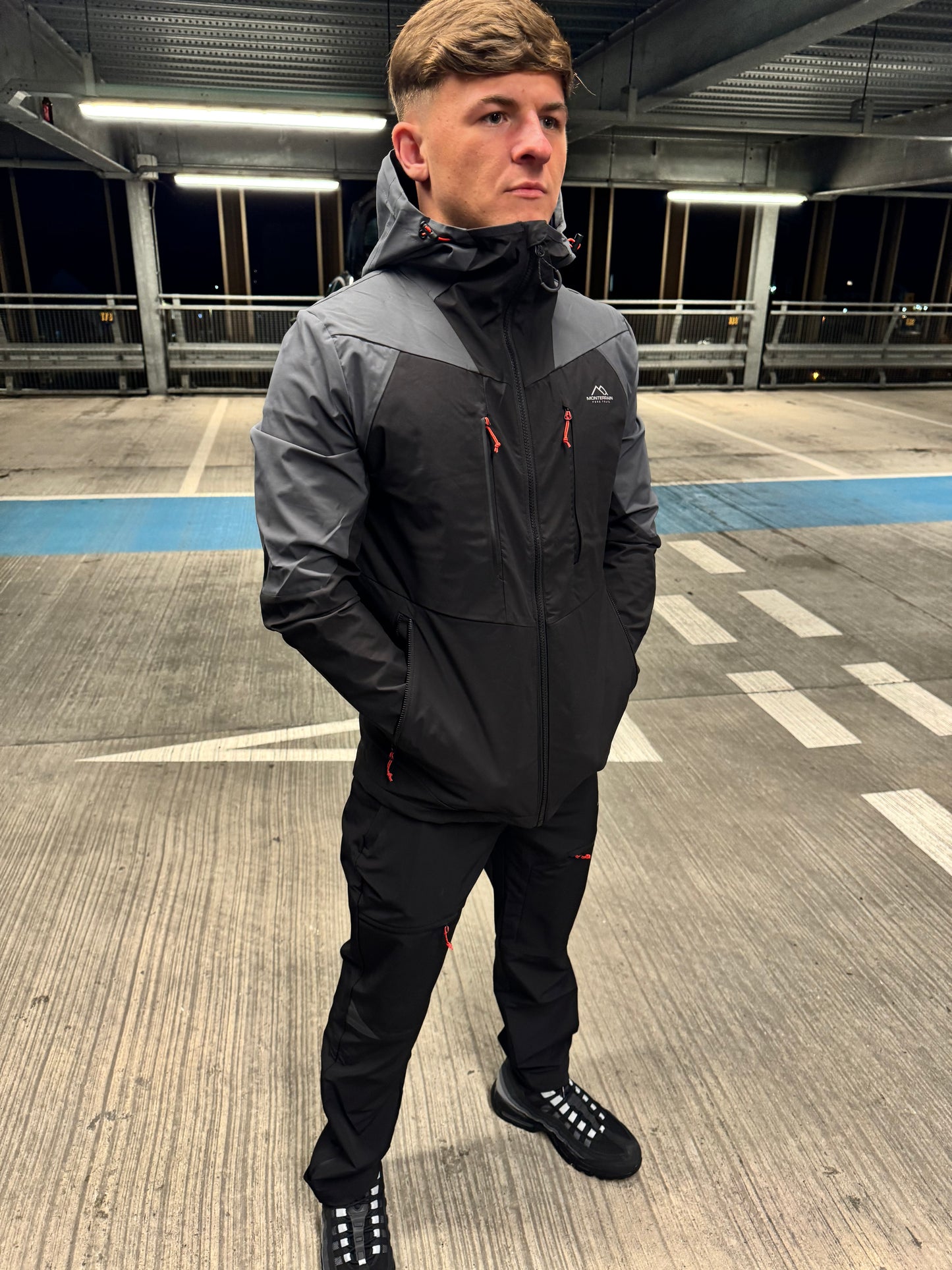 Monterrain Tide tracksuit black/grey