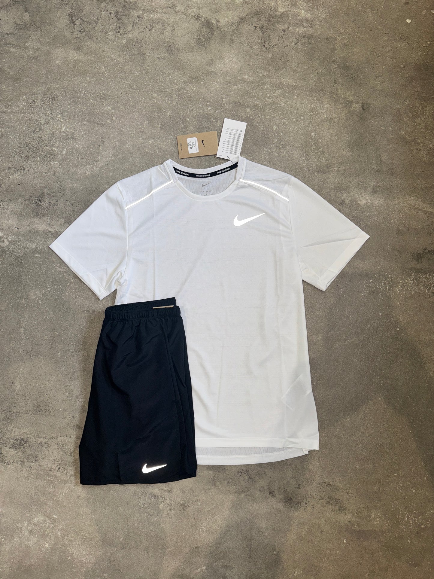 Nike Miler 1.0 Set White/Black