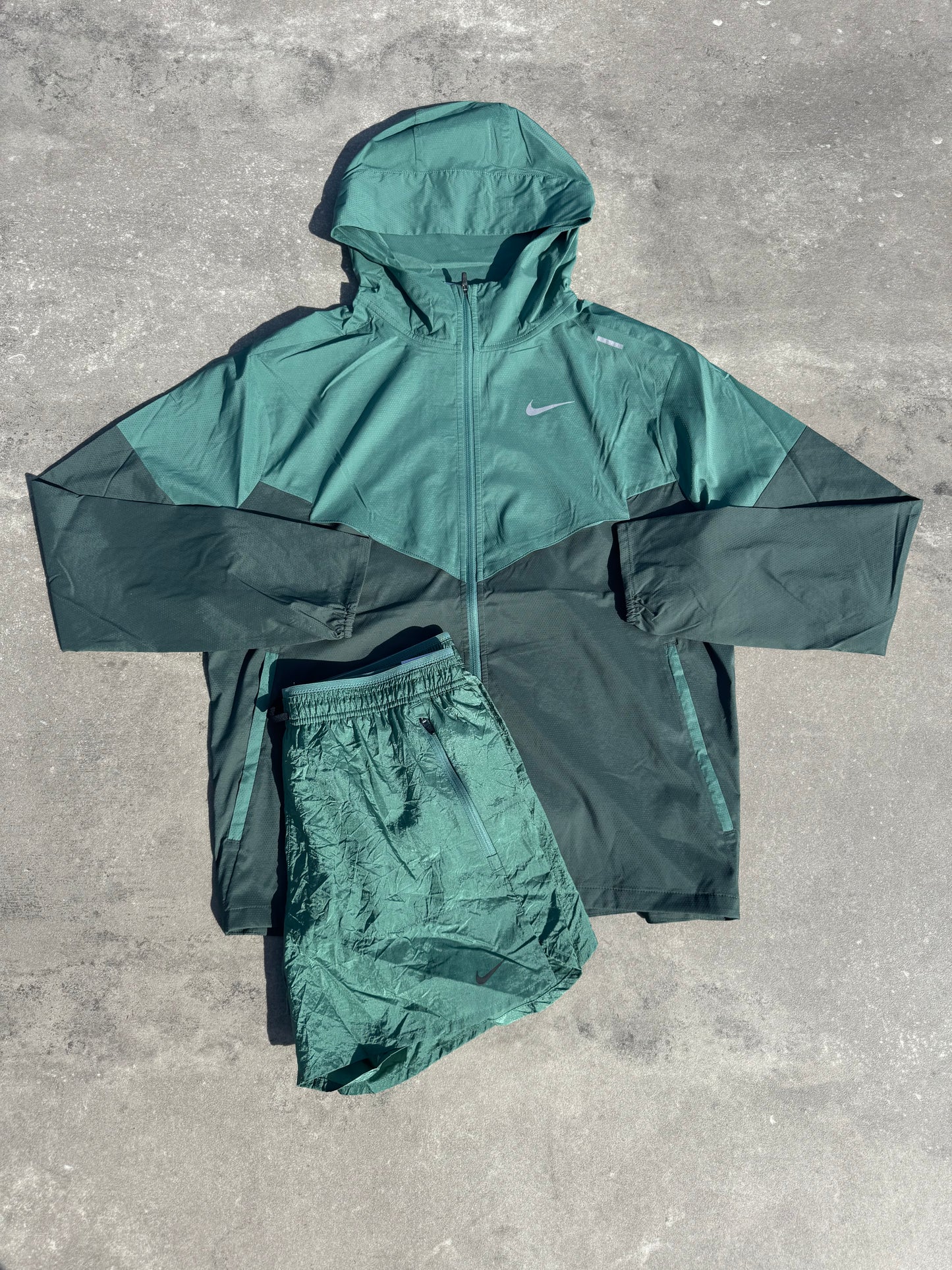 Nike Repel UV Windrunner Set Emerald