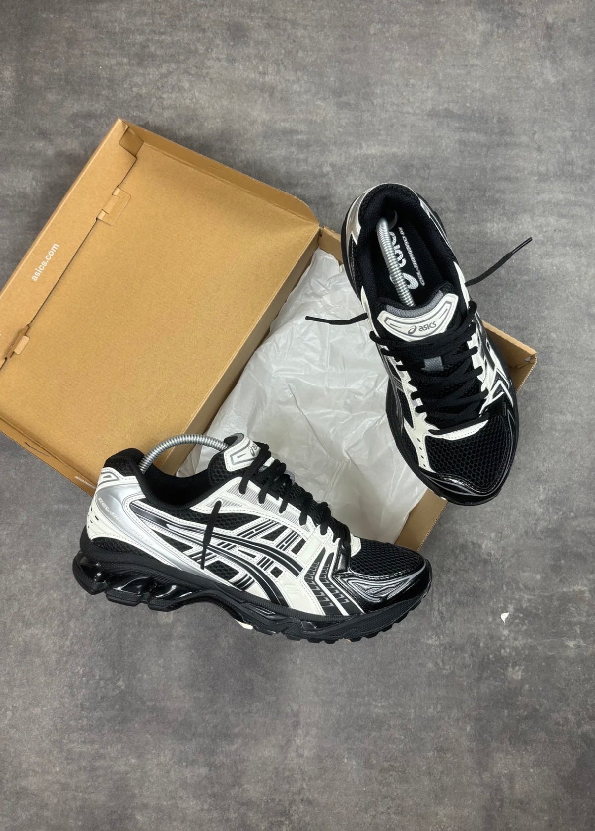 Asics Gel Kayano 14 Black Cream