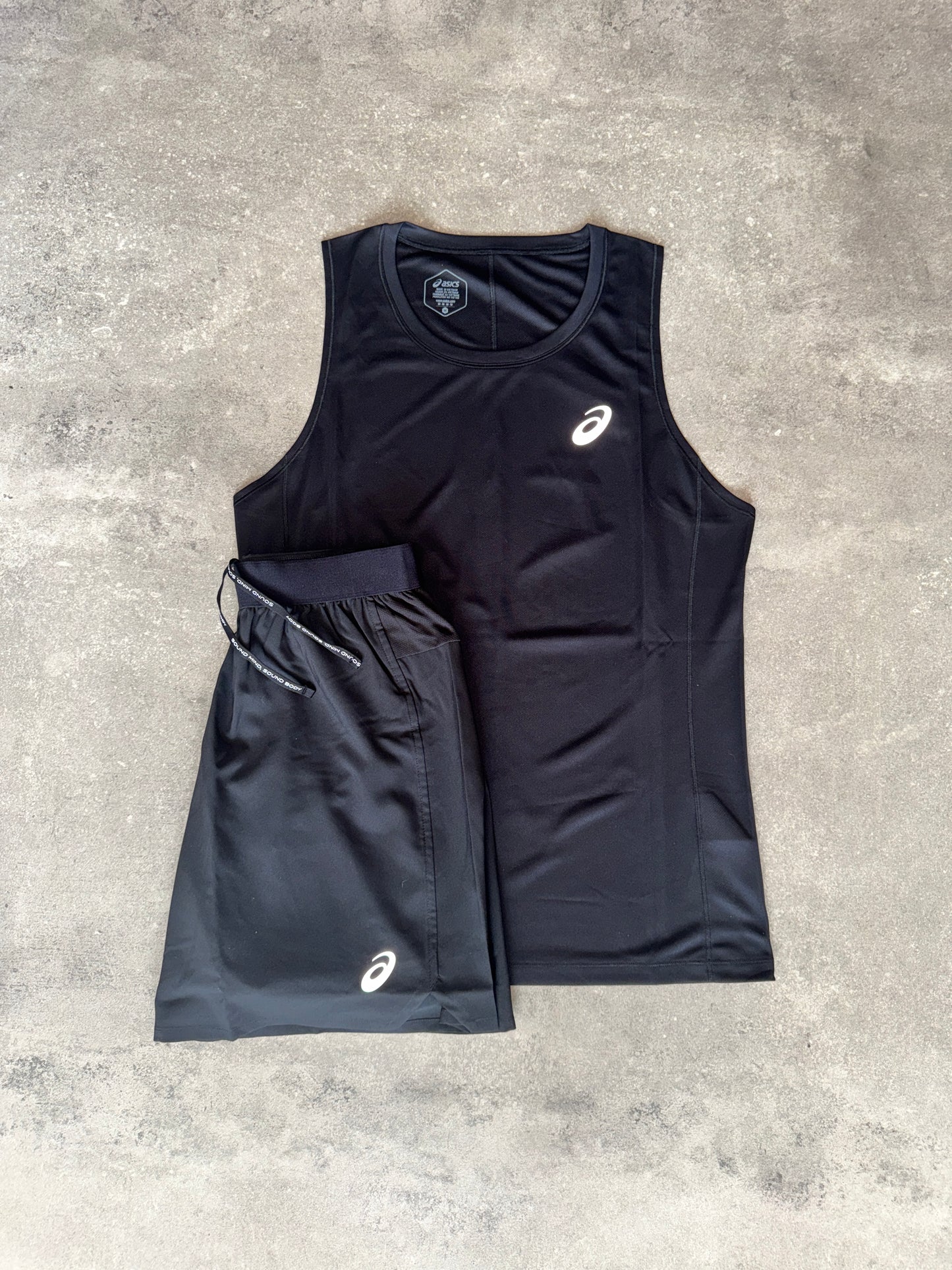Asics Vest Set Black