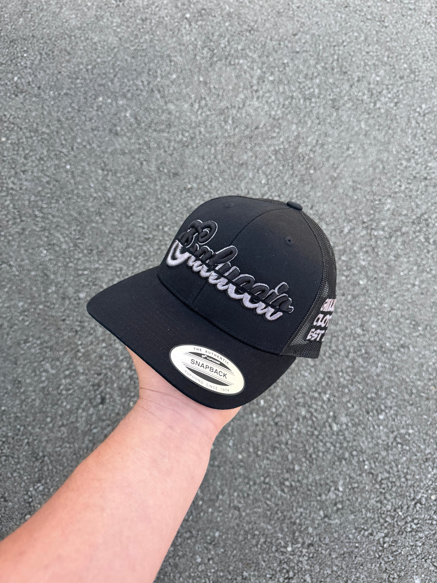 Galuccio Cap Black/Grey