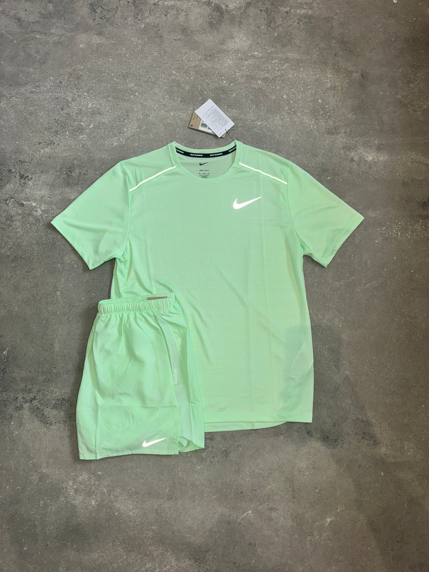Nike Miler 1.0 Set Vapor green