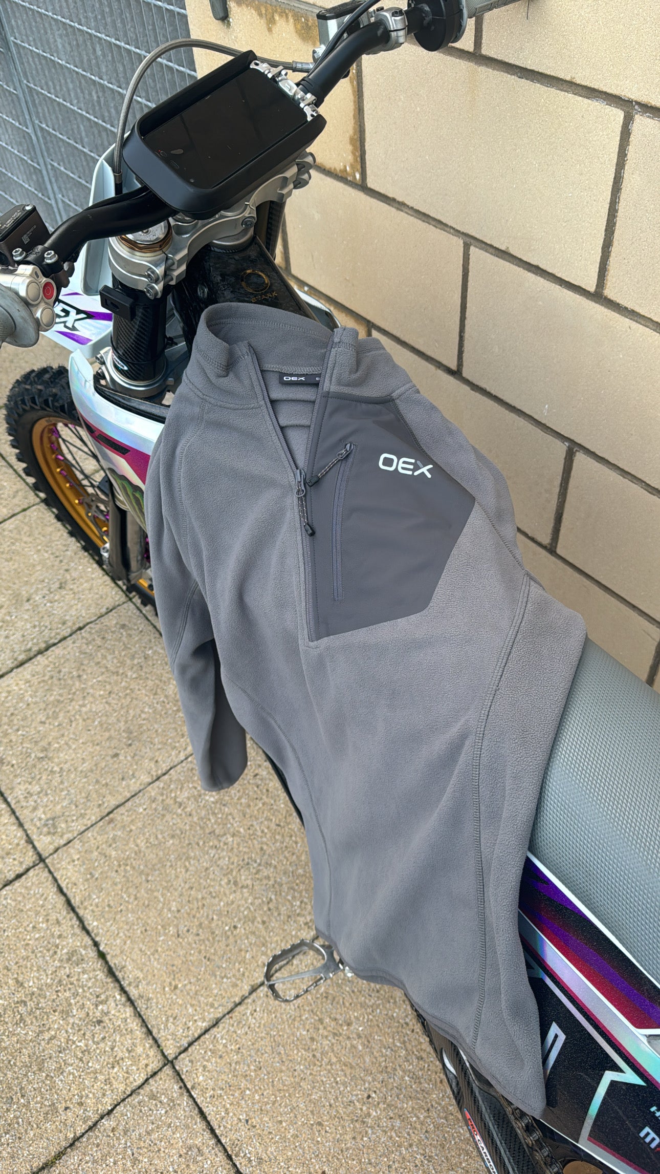 OEX Grey Fleece