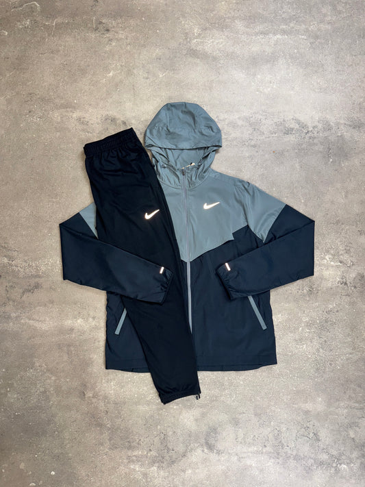 Nike UV Windrunner Grey/Black & Black Woven Challenger Pants