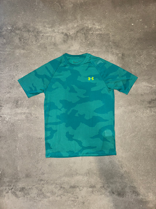 UA Camo Tee Emerald