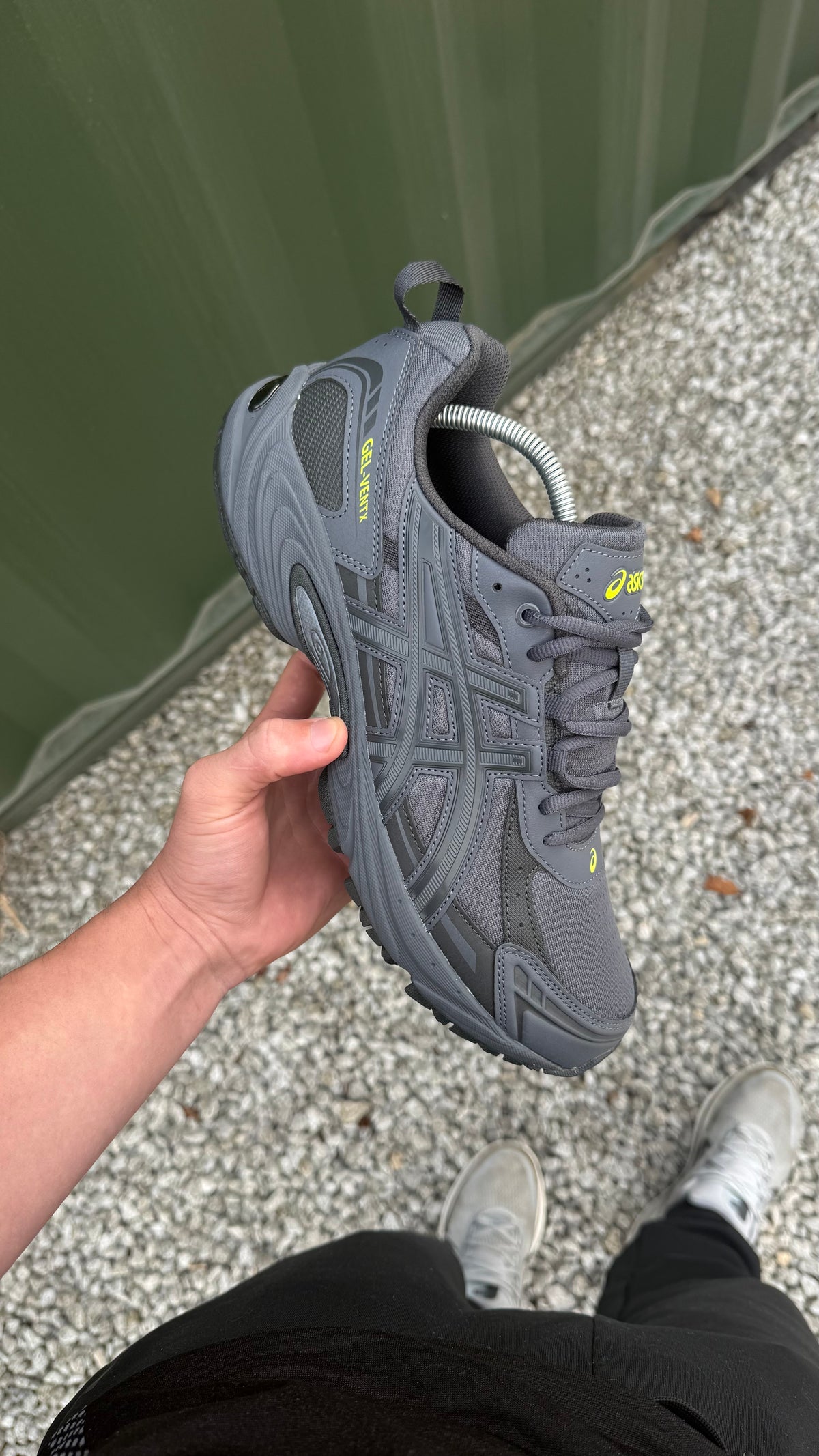 Asics Gel Vent X Grey / Neon