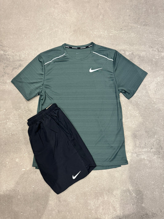 Nike Miler 1.0 Set Vintage Green
