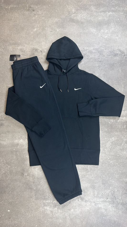 Nike Club Fleece Tracksuit Charcoal