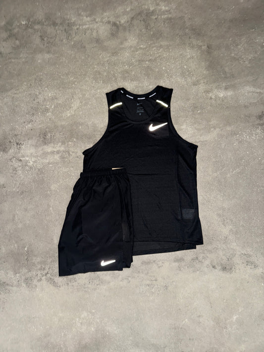 Nike Miler 1.0 Vest Set Black