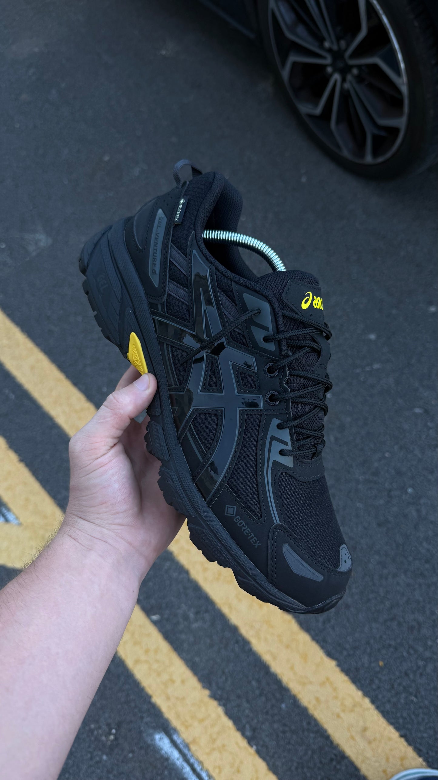 Asics Gel Venture 6 GTX Black/Yellow